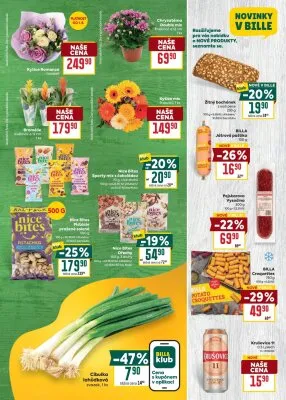 akční leták BILLA 30.7.2025-5.8.2025