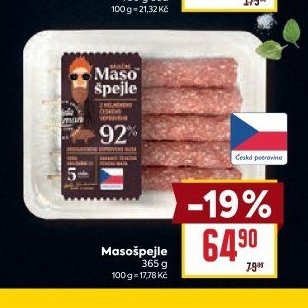 Maso špejle 365 g