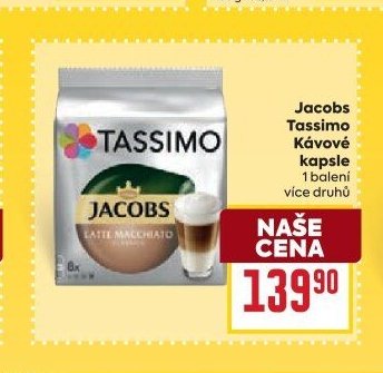 Jacobs Tassimo Kávové kapsle