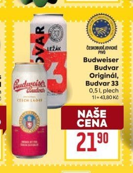 Budweiser Budvar Originál, Budvar 33