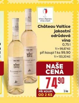Château Valtice jakostní odrůdová vína