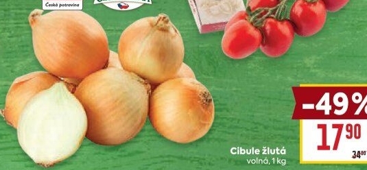 Cibule žlutá Česká Farma