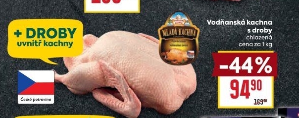 Kachna Vodňanská kachna