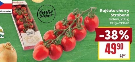 Rajčata cherry keříková Čerstvě utrženo
