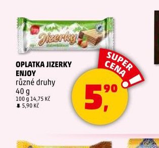 OPLATKA JIZERKY ENJOY