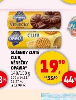 SUŠENKY ZLATÉ CLUB, VĚNEČKY OPAVIA