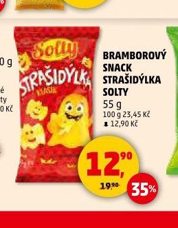BRAMBOROVÝ SNACK STRAŠIDÝLKA SOLTY