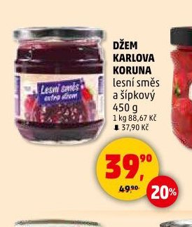 Džem Karlova Koruna lesní směs