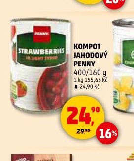 Kompot jahodový Penny