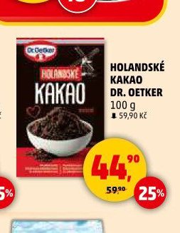 Holandské kakao Dr. Oetker