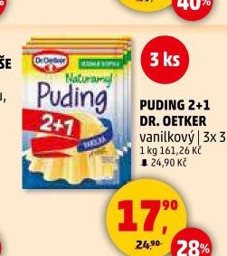 Puding 2+1 Dr. Oetker
