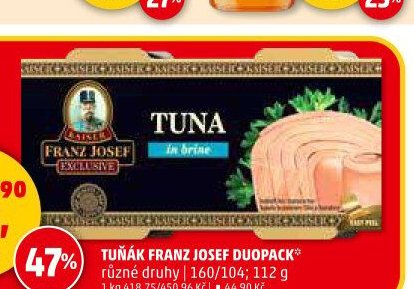 Tuňák Franz Josef duopack