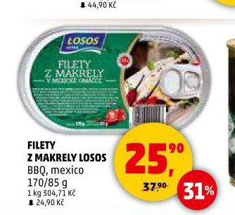 Filety z makrely losos