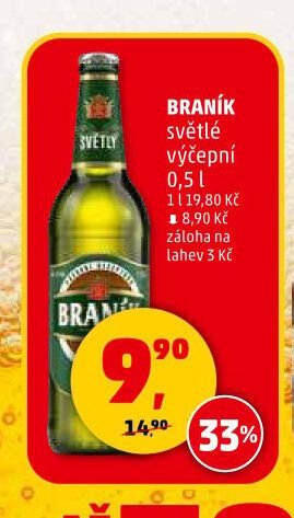 Braník světlé výčepní