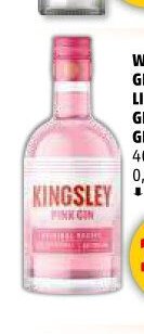 WHISKEY JOHN GRAHAM, MEDOVÝ LIKÉR, RODRIGUES, GIN KINGSLEY, GIN KINGSLEY PINK