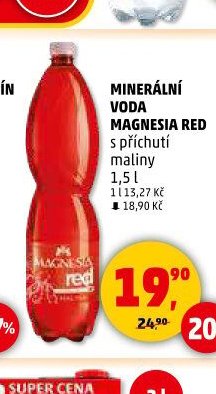 Minerální voda Magnesia Red