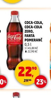 Coca-Cola, Coca-Cola Zero, Fanta Pomeranč