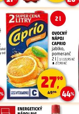 Ovocný nápoj Caprio