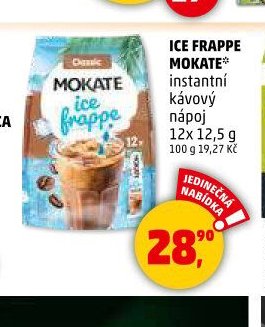 MOKATE ICE FRAPPE instantní kávový nápoj 12x 12,5 g - Penny Market akcniletaky.com
