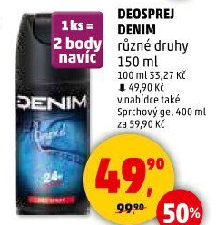 Deodorant sprej Denim