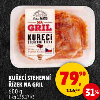 Kuřecí stehenní řízky Na Gril Penny