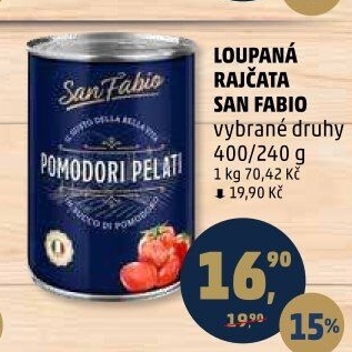 Rajčata loupaná San Fabio