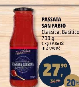 Rajčata pasírovaná Passata San Fabio