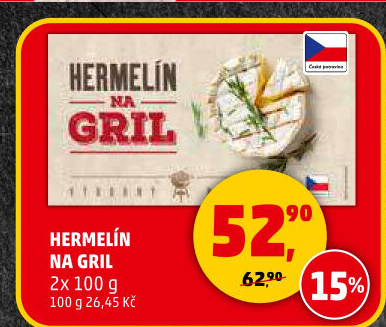 Sýr hermelín Na gril Penny