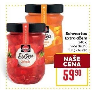 Džem výběrový Extra Schwartau