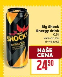 Energetický nápoj Big Shock
