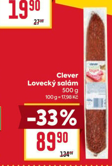 Salám lovecký Clever