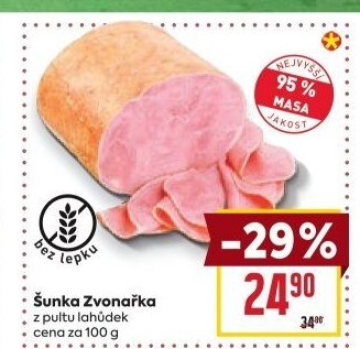 Šunka Zvonařka nejvyšší jakosti