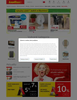 akční leták bauMax 30.7.2025-5.8.2025