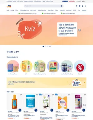 akční leták dm drogerie 30.7.2025-5.8.2025