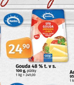 Gouda 48 % t. v s.