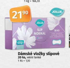 Dámské vložky slipové