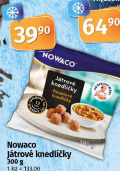 Knedlíčky játrové mražené Dobroty Babičky Kláry