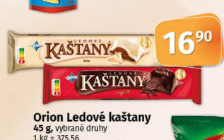 Ledové kaštany Orion