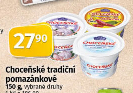 Tradiční pomazánkové Choceňské