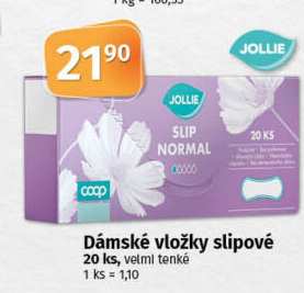 Vložky dámské slipové Jollie
