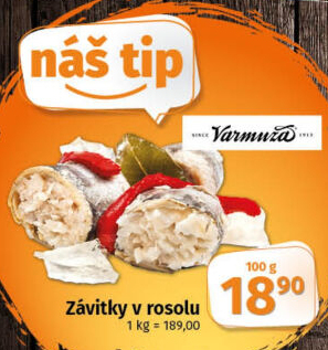 Závitky v rosolu Varmuža