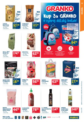 akční leták Makro 30.7.2025-12.8.2025
