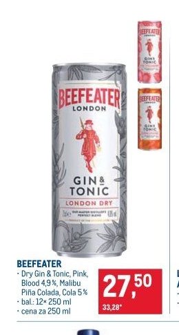 BEEFEATER Gin & Tonic, Pink, Blood