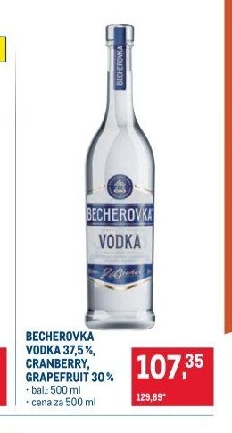 BECHEROVKA VODKA