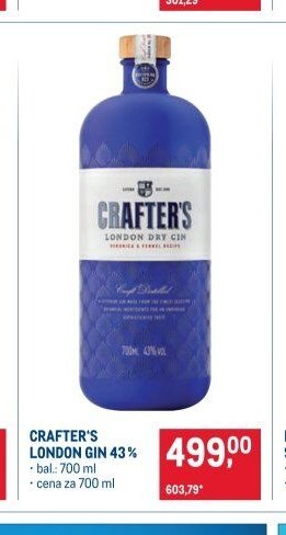 CRAFTER'S LONDON GIN