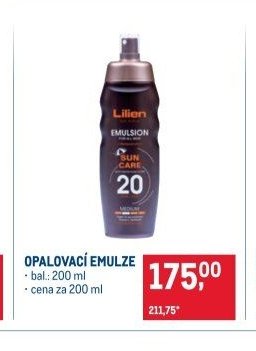 Opalovací emulze
