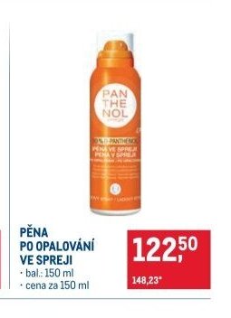 Pěna po opalování ve spreji