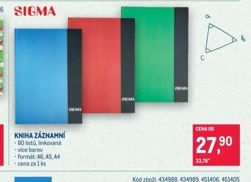 KNIHA ZÁZNAMNÍ