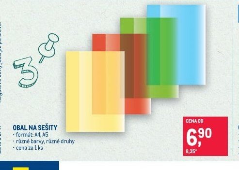 OBAL NA SEŠITY