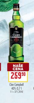 Clan Campbell 40% 0,7 l